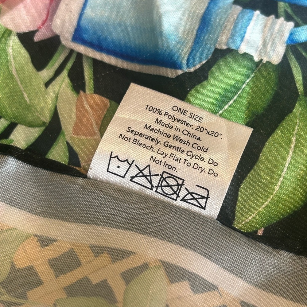 Sephora Wrapper Tropical Birds of Paradise Pink Black Gold - Picture 4 of 12